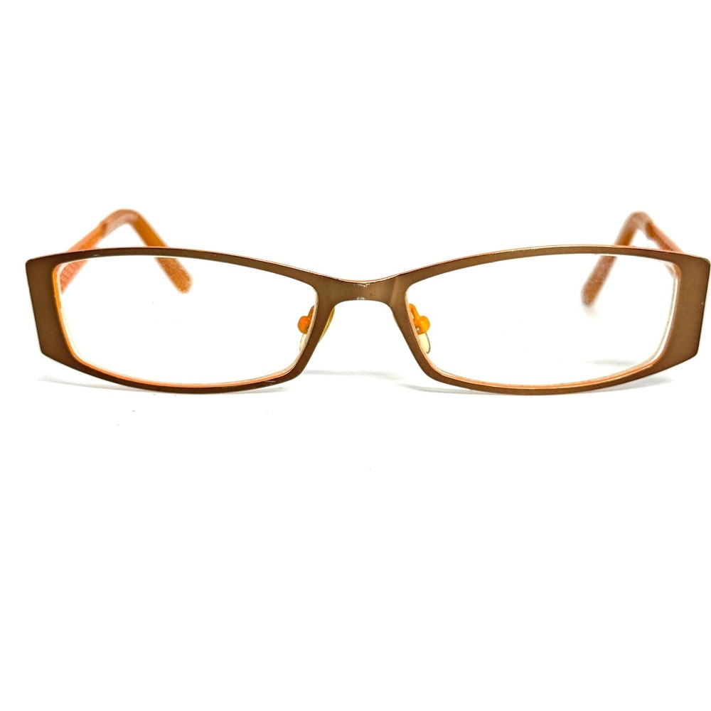 Archipelago Sweden A325 C2 Orange Rectangular Eyeglass Frames 53-17-135